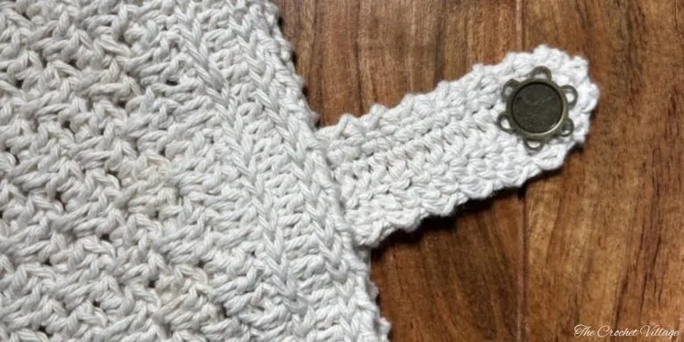 How to install magnetic snap closure on crochet messenger bag step-by-step guide
