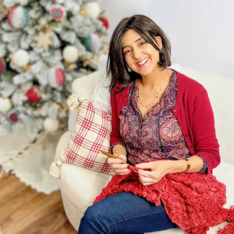 Assia, author of The Crochet Village.
