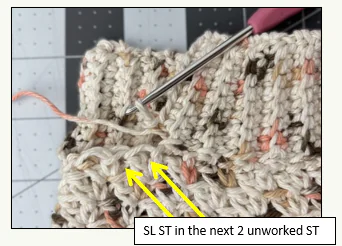 Crochet spa set- how to crochet the shower mitt